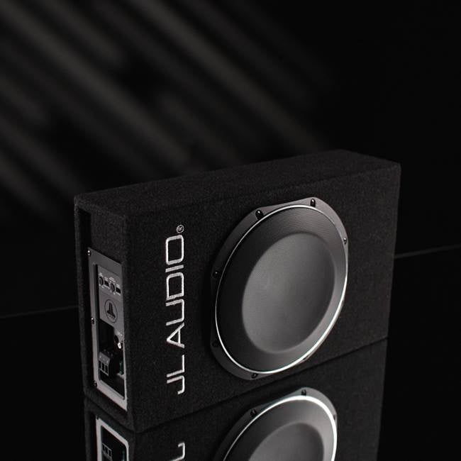 JL Audio ACS110LG-TW1 PowerWedge+™ powered subwoofer with 10